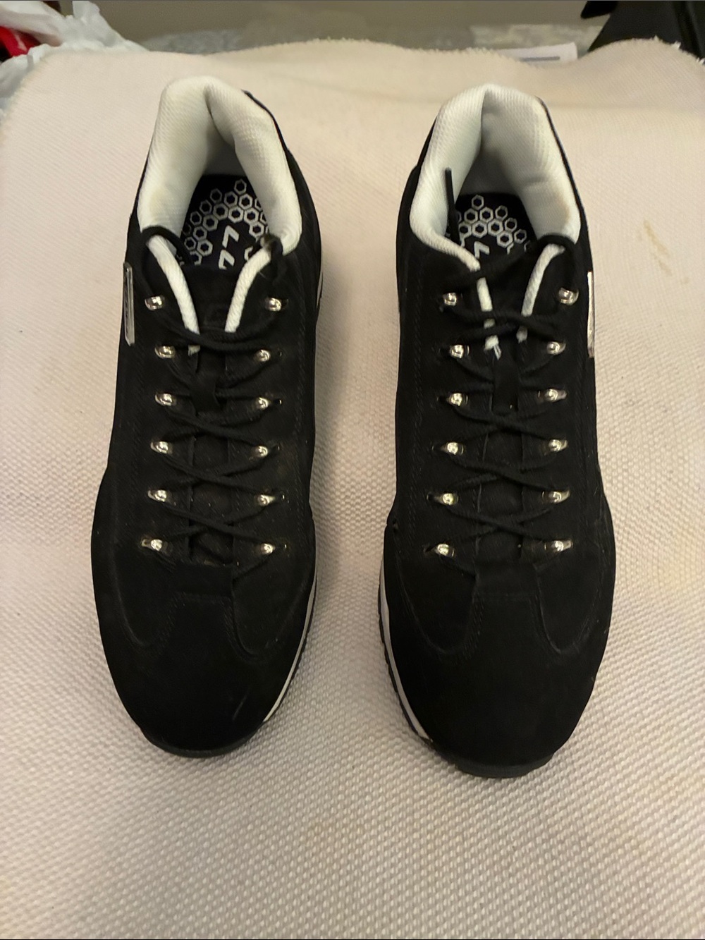 Lugz Men's Black Express Oxford Lace-Up Athletic Sneakers-NWOT
